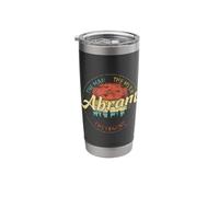 Abram The Man The Myth The Legend Personalized Name Stainless Steel Insulated Tumbler