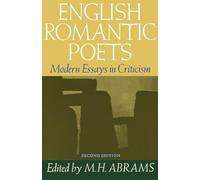 Abrams - English Romantic Poets Modern Essays in Criticism - New pape - J555z