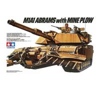 ABRAMS M1A1 MBT WITH MINE PLOW #35158 1/35 TAMIYA
