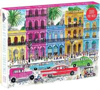 galison Puzzle Michael Storrings Cuba 1000-Piece