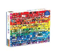 Abrams Rainbow Toy Cars 1000 pc Puzzle, 735360154