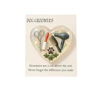 - | Abrao with Paw Shaped Pockets, 2D Heart Shaped Keepsake, Sweet Good Luck Charms, Inspirational Collectible for Friends, Women