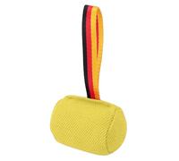 Abrasion Proof Dog Bite Pillow Toy for Engaging Tug of War and Obedience Training for All Dog Sizes (Yellow)
