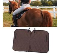 Abrasion Proof Horse Saddle Pad,PU Leather Horse Saddle Cloth with Strong Breathability 42.13x25.59in