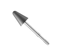 Abrasion resistant capacitive replacement tip for tablets, friction-free gliding action, improved tactile feedback, precise stylus tip