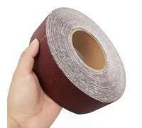 Abrasive Bands 6Meter Sandpaper Roll Continuous Abrasive Ready to Cut Emery Cloth for Drum Sander Woodworking Automotive Metal Sanding(240Grit)