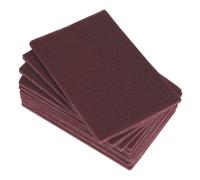 Abrasive Finishing Pad 150 x 230mm Medium Pack of 10 - Sealey HP1523M New