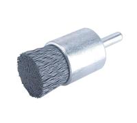 Abrasive Nylon Cup End Brush, Silicon Carbide Wire Steel Cleaning Polishing Debur Power Tool 1 Piece(25mm*500)