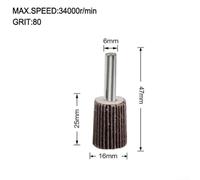 Abrasive Polishing Discs Sanding Flap Wheels with a Standard 6mm Shank for Diverse Uses (16mm)