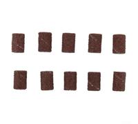 Abrasive Sanding Drum Mandrels for Rotary Tools FeatuFor Ring Self Expanding Rubber for Secure Fit with Sleeves for Polishing Metal and Wood (Small circle)