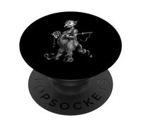 Abraxas: A Demon Pagan Deity Vector Illustration PopSockets Adhesive PopGrip