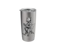Abraxas: A Demon Pagan Deity Vector Illustration Stainless Steel Insulated Tumbler