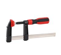 Abrazadera Estilo F de alta resistencia de 6 pulgadas con Mango ergonómico Fuerza de sujeción de 300 libras para proyectos de Taller de reparación del hogar de carpintería Barra