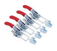 Abrazaderas de palanca Juego de abrazaderas de palanca de Metal tipo pestillo de 4 piezas de alta resistencia con capacidad de retención de 360 libras para soldadura