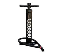 Abrazo Dual Action Hand Pump, Black - for Inflatable paddle Board with Pressure Gauge, 2.65 lbs