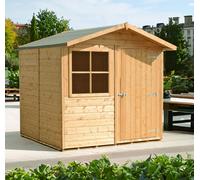 Shire Abri 7X7 Shiplap Apex Single Door Garden Shed With Window