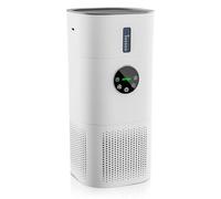 Abriday 2-in-1 Air Purifier & Humidifier for Home up to 50㎡, Smart 3-Stage HEPA Filter System, Real-Time Air Quality Monitor, Ultra Quiet Operation for Bedroom, Pets, Allergies, Dust