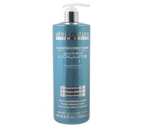 abril et nature - Professional Shampoo for Volume & Thickness for Fine Hair Extra Volume - More Body & Density - With Hyaluronic Acid & Molecular-D Bond Restore - Won’t Weigh Hair Down - 1000ml