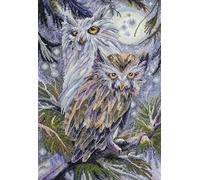 Abris Art Cross-Stitch kit Owls AH-032