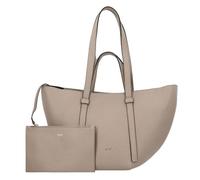 Abro Tekla Shopper Cosmo Siena Leather Shoulder Bag Taupe