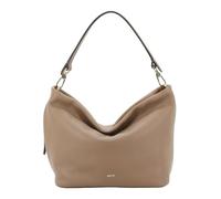 ABRO cross body bag Leather Agave Ebony Big Shoulder Bag Cappuccino light brown