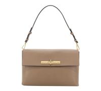 ABRO cross body bag Leather Agave Twist Shoulder Bag Cappuccino taupe