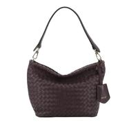 ABRO cross body bag Leather Piuma Opaco Ebony Shoulder Bag Burgundy