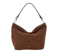 ABRO cross body bag Leather Suede Ebony Big Shoulder Bag Wood brown