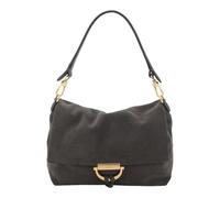 ABRO cross body bag Leather Suede Temi Shoulder Bag Grey dark grey