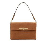 ABRO cross body bag Leather Suede Twist Shoulder Bag Cuoio light brown