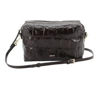 ABRO cross body bag shoulder bag Leather Maxi Cocco Kaia Crossbody Bag Dark Brown