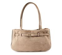 abro Jill Shoulder Bag Genuine Leather 32 cm beige