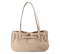 abro Jill Shoulder Bag Leather 32 cm beige