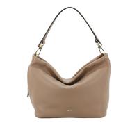 abro Leather Agave Ebony Big Shoulder Bag Cappuccino