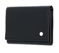 abro Leather Dalia Flap Wallet Black/Gold