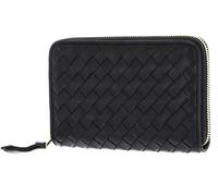 abro Piuma Wallet Leather 15 cm gray