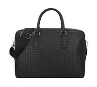 abro Lotus Handbag Leather 40.5 cm black