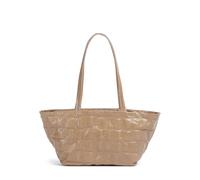 Abro Maxxi Cocco Alba | leather Shoulder bag | brown