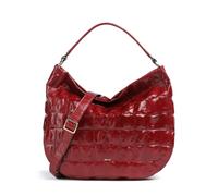 Abro Maxxi Cocco Mia | leather Hobo bag | red