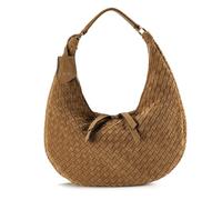 abro Nana Shoulder Bag Leather 37 cm green