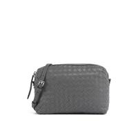 Abro Piuma Kaia | leather Crossbody bag | grey