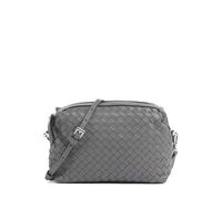 Abro Piuma Opaco Kaia | leather Crossbody bag | grey