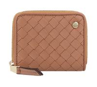 abro Piuma Wallet Leather 10.5 cm brown