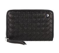 abro Piuma Wallet Leather 15 cm black