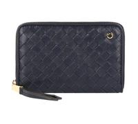 abro Piuma Wallet Leather 15 cm blue