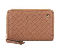 abro Piuma Wallet Leather 15 cm brown