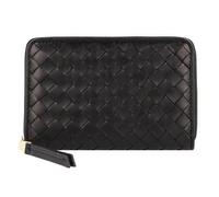 abro Piuma Wallet Leather 15 cm gray