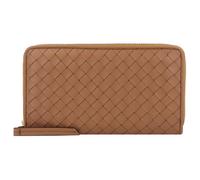 abro Piuma Wallet Leather 19 cm brown