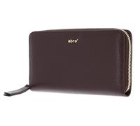 ABRO Purse Leather Adria Wallet Burgundy