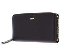 ABRO Purse Leather Dalia Wallet Dark Brown